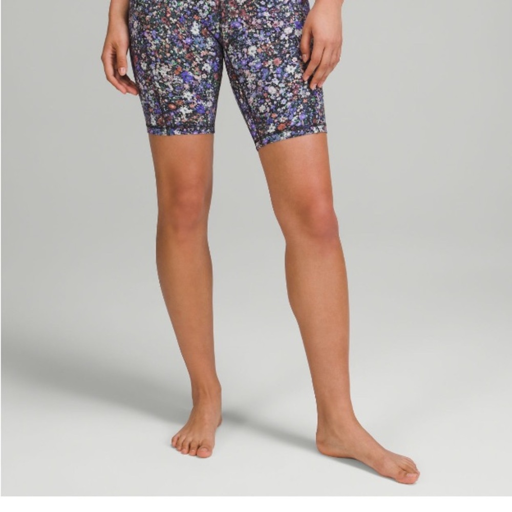 Floral Women's Shorts align lululemon 8” shorts with pockets